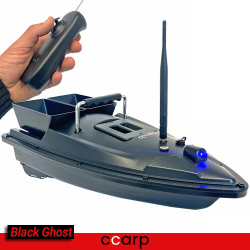 Bateau Amorceur Black Ghost 2 Bacs